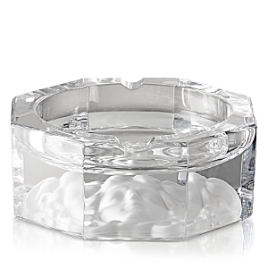 Rosenthal Versace Medusa Lumiere 6.25 Ashtray In Clear