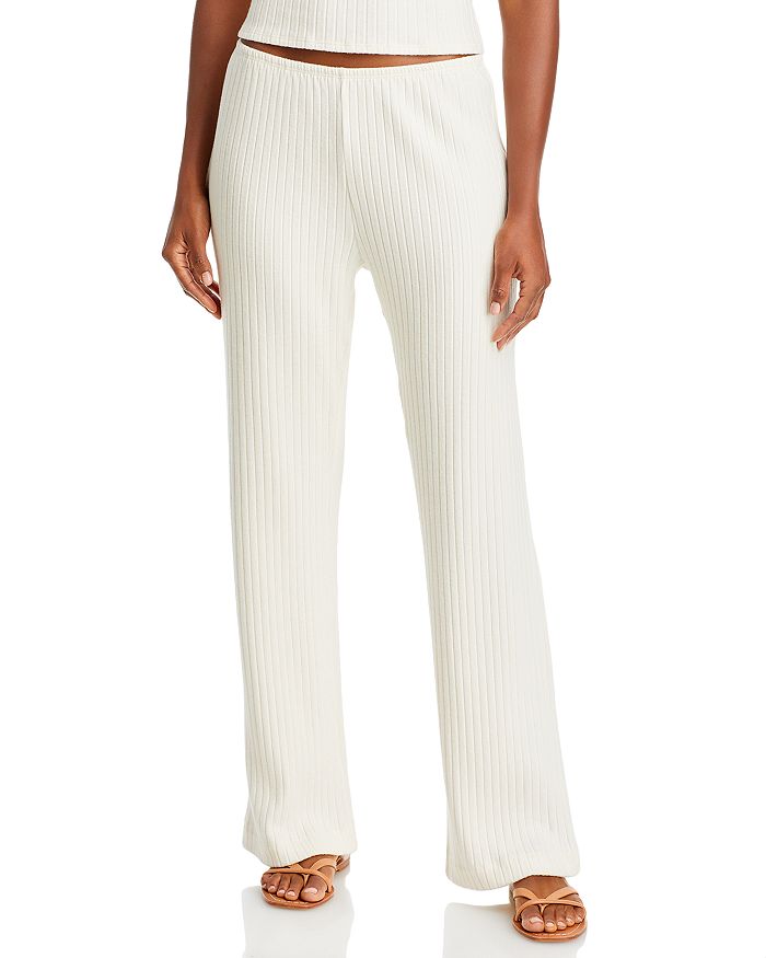 Donni Ribbed Pants | Bloomingdale's