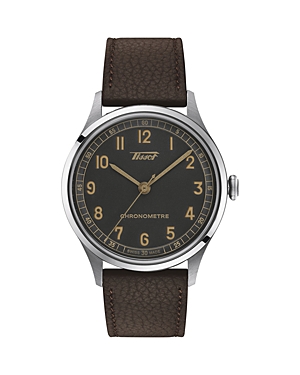 Shop Tissot Telemeter Watch, 39mm In Black/brown