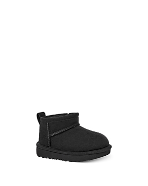 Ugg Kids' Unisex Classic Ultra Mini Boots - Toddler In Black