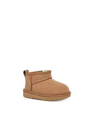 Shop Ugg Unisex Classic Ultra Mini Boots - Toddler In Chestnut