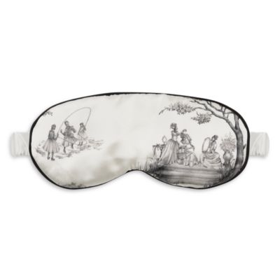 x Sheila Bridges Harlem Toile Silk Sleep Mask