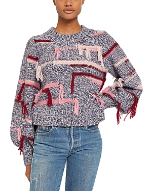 Joie Sinead Tassel Wool Sweater