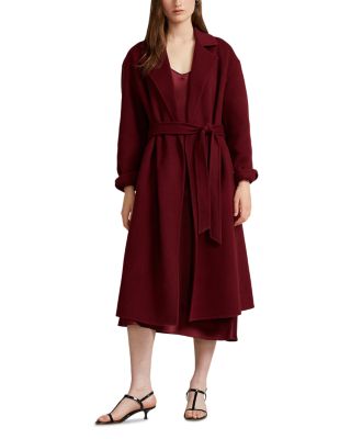 Ralph Lauren Wool Blend Wrap Coat | Bloomingdale's