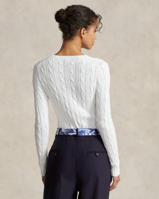 Cotton Cable Knit Sweater