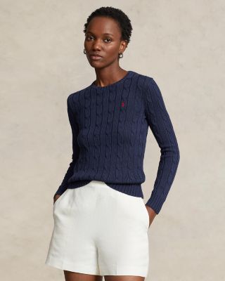Cotton Cable Knit Sweater