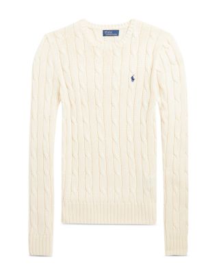 Cotton Cable Knit Sweater