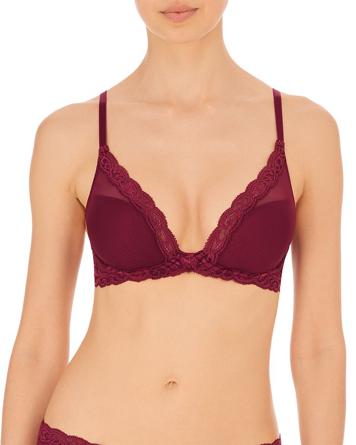 Natori Womens Feathers Contour-Plunge Bra : : Clothing, Shoes &  Accessories