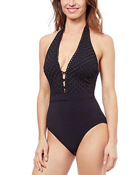 Gottex Womens Late Bloomer High Neck One Piece