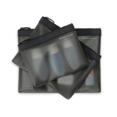 Travel Essentials 3 Piece Translucent Pouch Set