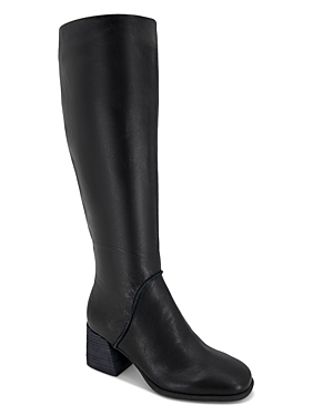 Shop Gentle Souls By Kenneth Cole Women's Sacha Knee High Boots In Black Leather