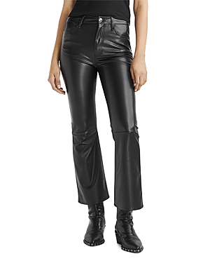 Shop Rag & Bone Casey Faux Leather Jeans In Black