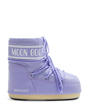 Moon Boot Women's Icon Pull On Logo Boots In Lilac