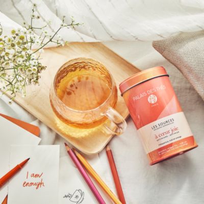 Pure Joy Herbal Loose Tea - St. John&#39;s Wort, Holy basil &amp; Orange