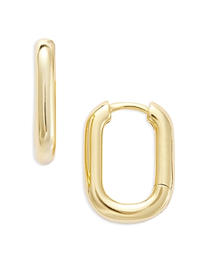 Shashi Cosmo Huggie Hoop Earrings In Gold