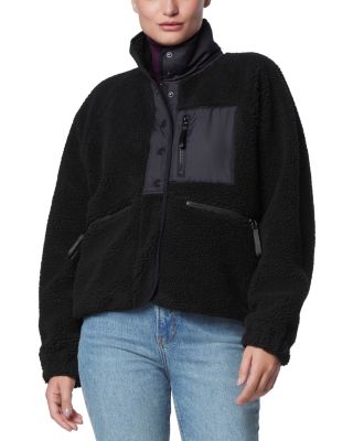 Marc New York - Mixed Media Sherpa Jacket