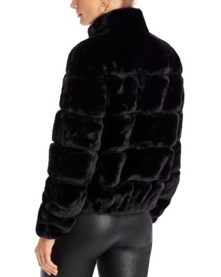 Faux Fur Zip Jacket
