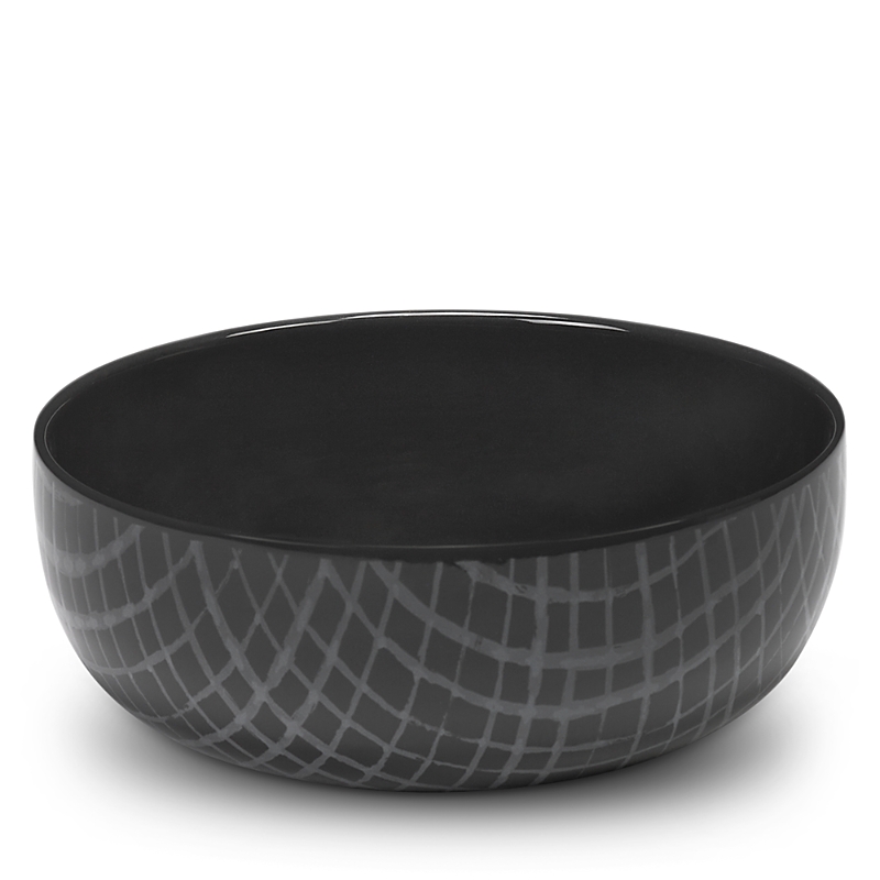 Serax X Kelly Wearstler Zuma Pasta Bowl 7.25 In Gray