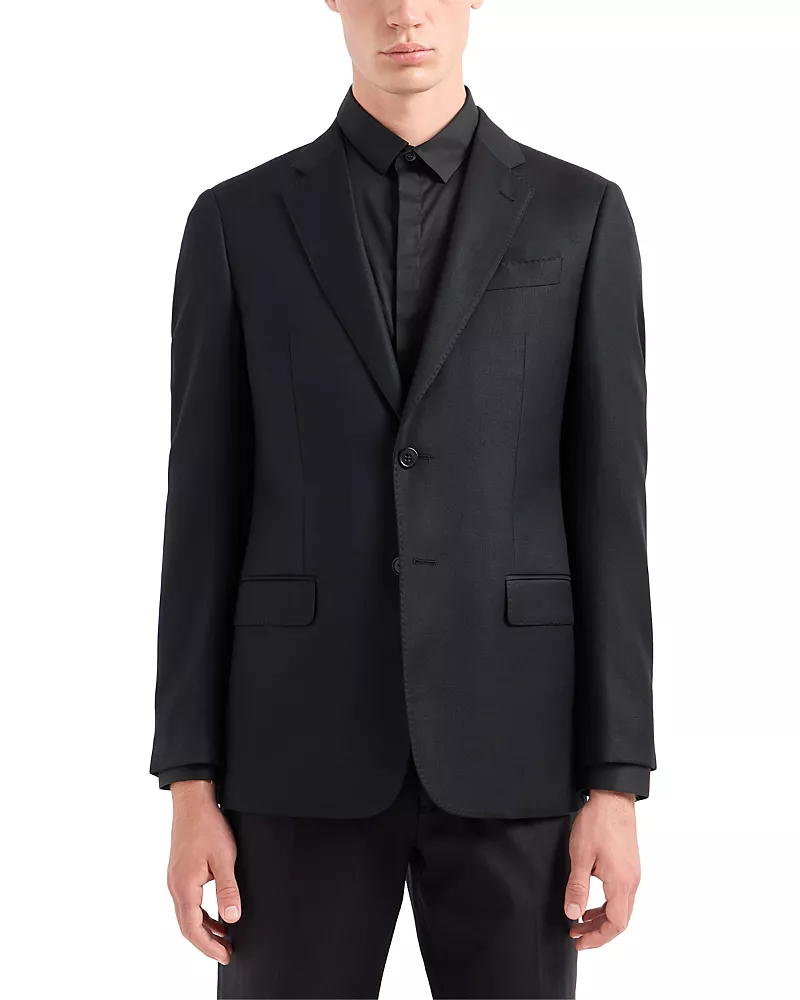 Emporio Armani Essential G Line Regular Fit Notch Lapel Suit Jacket