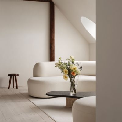 Medium Clear Reed Vase