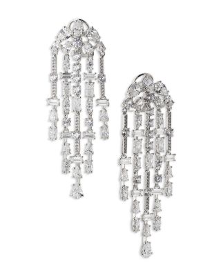 Rockstars Mixed Cubic Zirconia Chandelier Earrings
