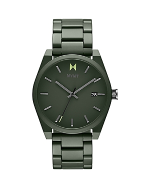 Mvmt Element Ceramic Watch, 43mm In Green