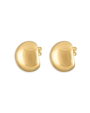 Alexa Leigh Ball Statement Earrings In 18k Gold Filled