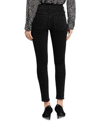Ami Hollywood Skinny Jeans in Houndstooth