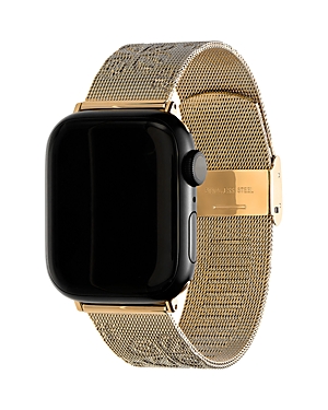 Olivia Burton Apple Watch Gold-tone Stainless Steel Mesh Strap, 38/40/41mm