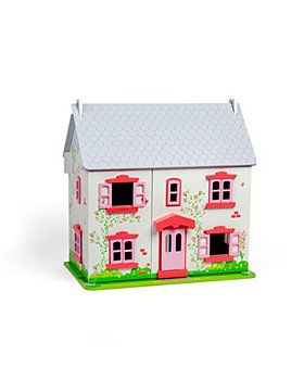 Bigjigs Toys - Heritage Rose Cottage Playset - Ages 3+