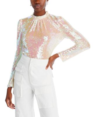 Sequin tops online on sale