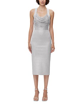 Shop Elegant Silver Designer Dresses Online