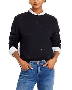 Rails Ramona Star Cotton Modal Sweatshirt In Bronze Stars