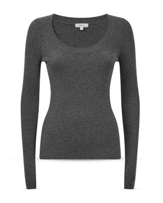 Sian Scoop Neck Knit Top