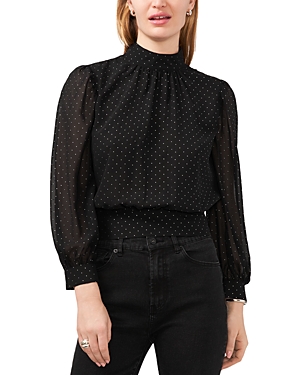 1.state Mock Neck Cropped Top