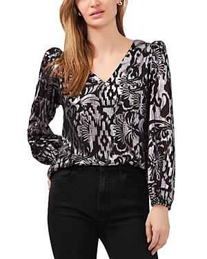 Shop 1.state Balloon Sleeve Top In Rich Black