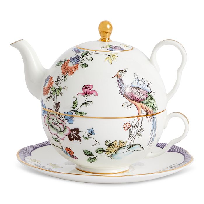 Wedgwood Fortune Tea Set for One Bloomingdale s