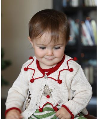  Unisex Knit Reindeer Cardigan