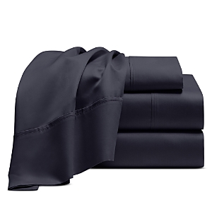 Donna Karan Home 700tc Luxe Egyptian Cotton Sheet Set, Queen In Black
