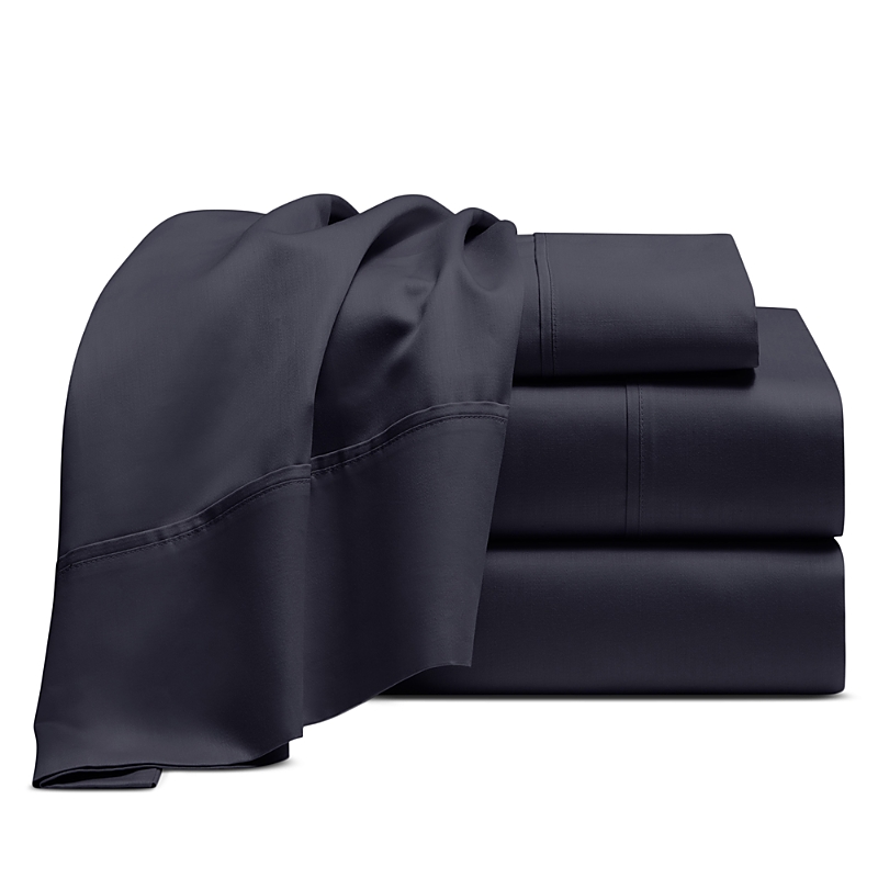 Donna Karan Luxe 700-thread Count Egyptian Cotton Sheet Set, King In Black