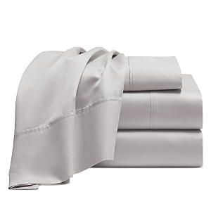 Donna Karan Home 700tc Luxe Egyptian Cotton Sheet Set, Queen In Platinum