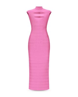 Cutout Bandage Gown