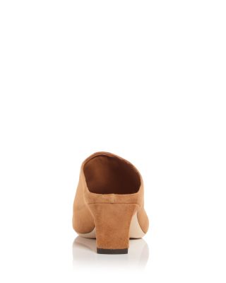 Women&#39;s Wally Suede Mid Heel Mules
