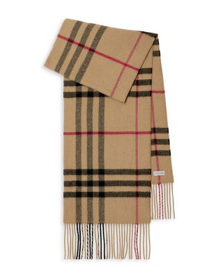Burberry - Tartan Check Brushed Wool Cashmere Scarf