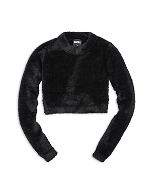 Katiejnyc Girls' Mara Sweater - Big Kid In Black