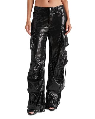 STEVE MADDEN - Duo Sequin Cargo Pants