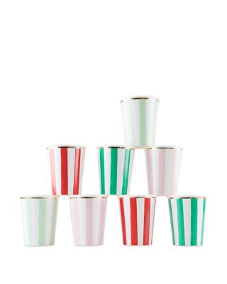 Meri Meri - Striped Cups, Set of 8