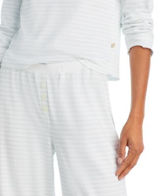 Ellie Striped Cotton Pajama Set