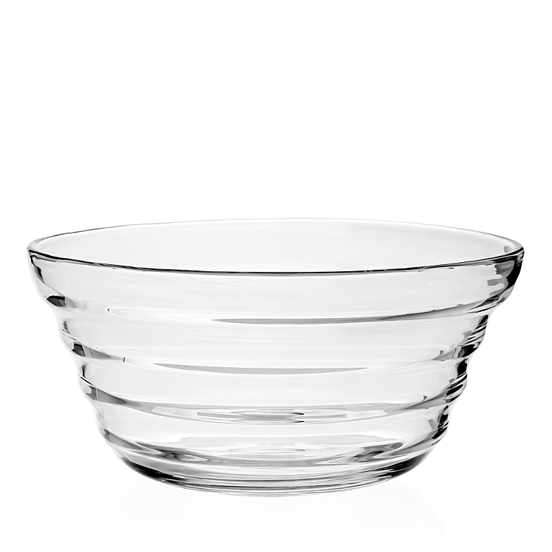 William Yeoward Crystal Ripples 12 Serving Bowl In Clear