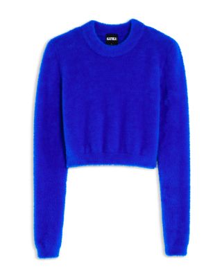 Katiejnyc Girls' Mara Sweater - Big Kid In Electric Blue